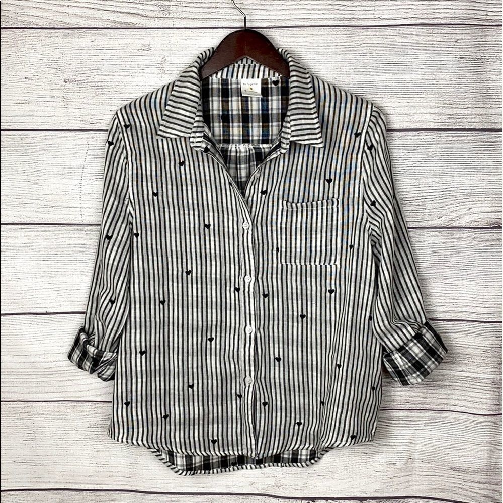By Together Long Sleeves Cotton Button Down Shirt